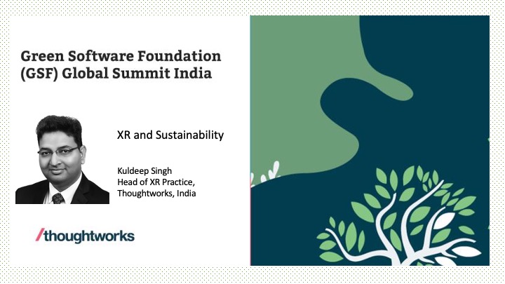 image from Speaker - XR and Sustainability - GSF Global Summit