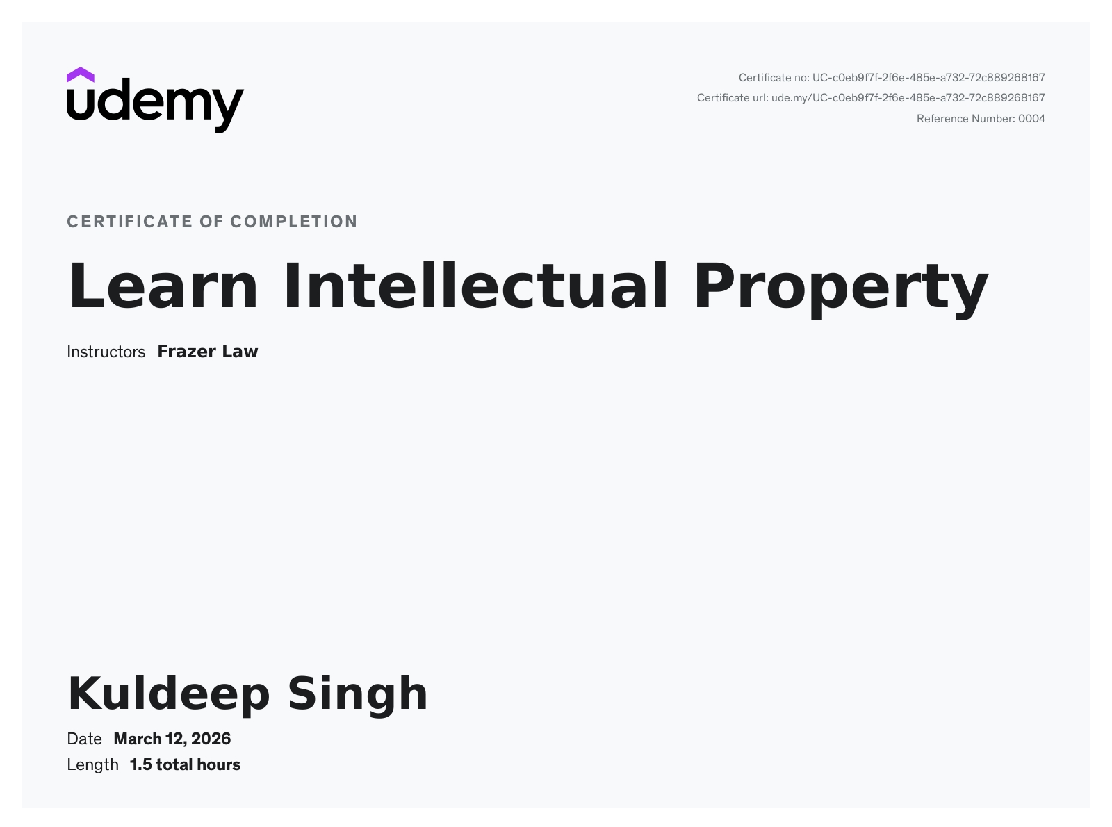 Learn Intellectual Property