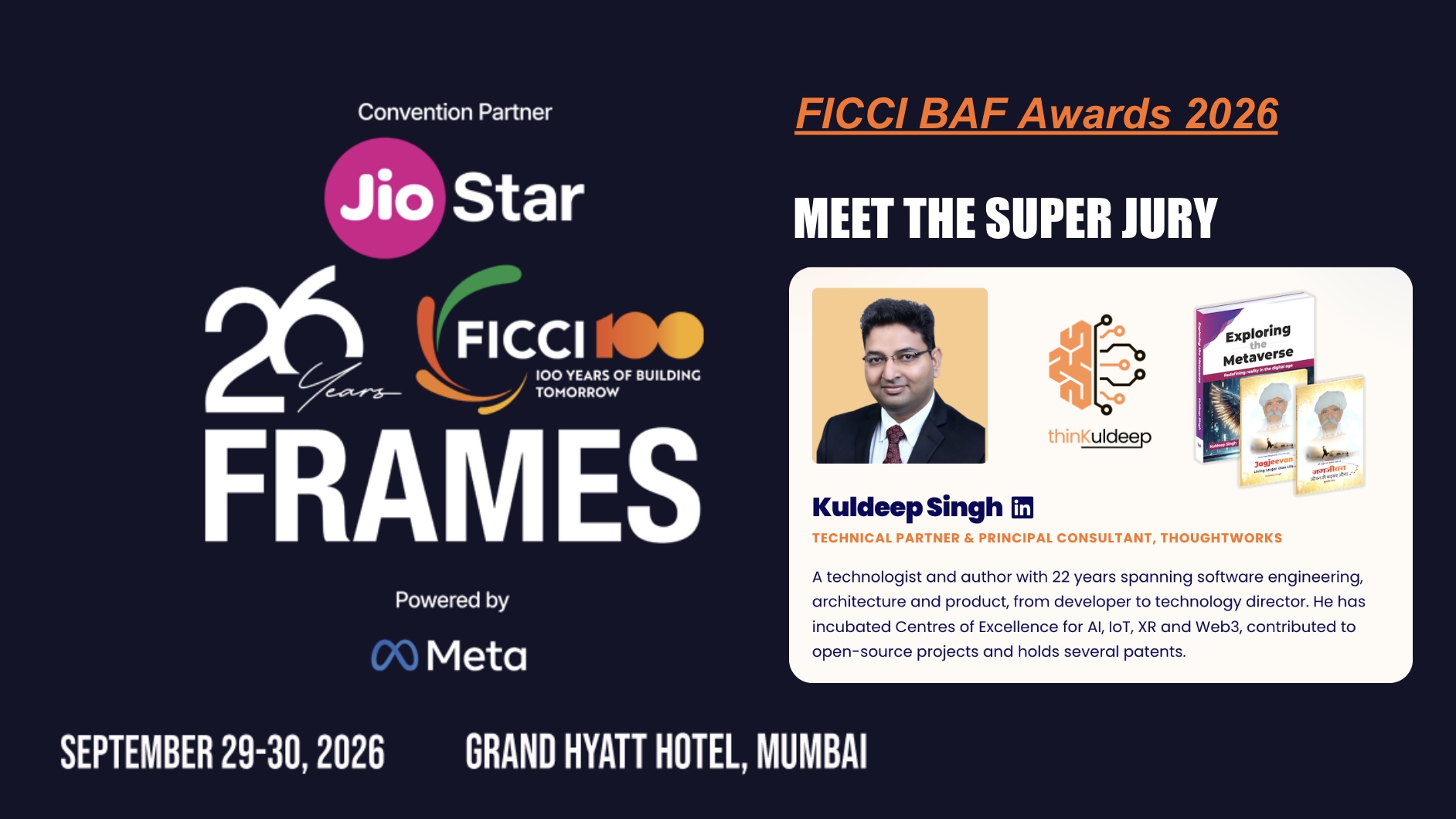 image from Super Jury | FICCI BAF Awards 2026