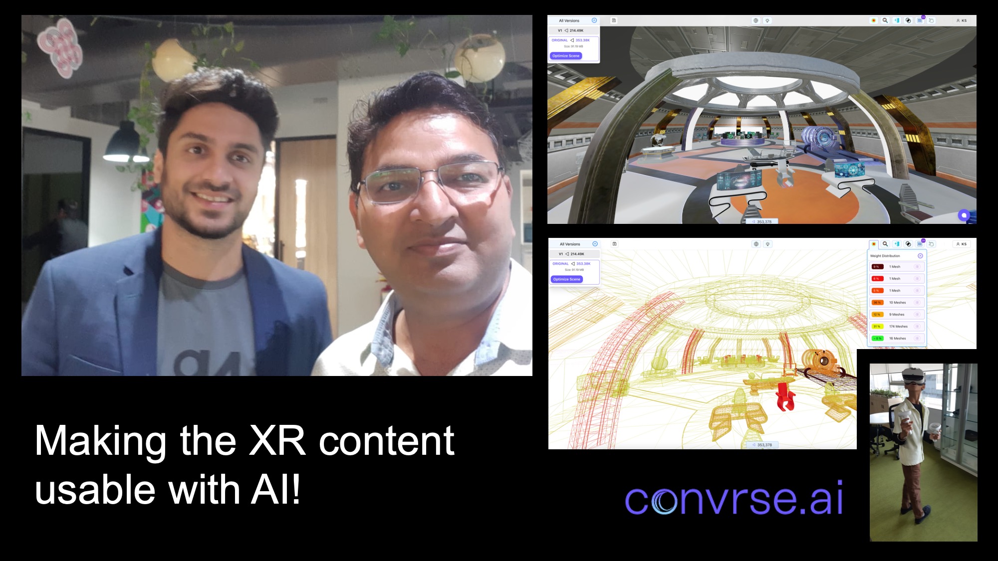 image from Making the XR content usable with AI!