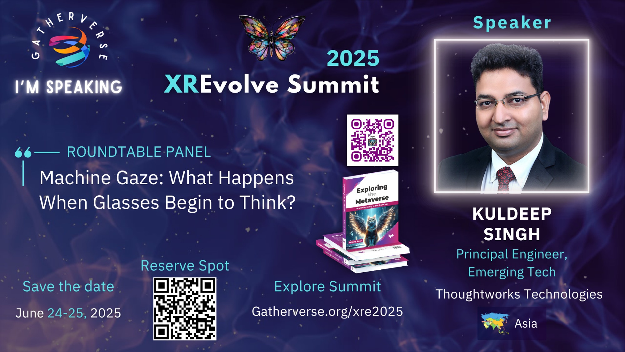 image from Speaker - Gatherverse XREvolve Summit 2025 | AI and XR